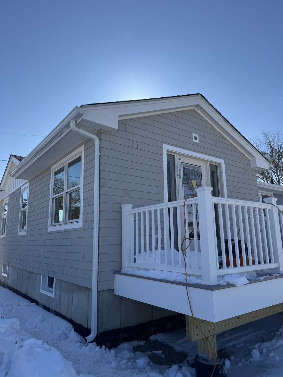 Siding and deck project in East Providence, RI