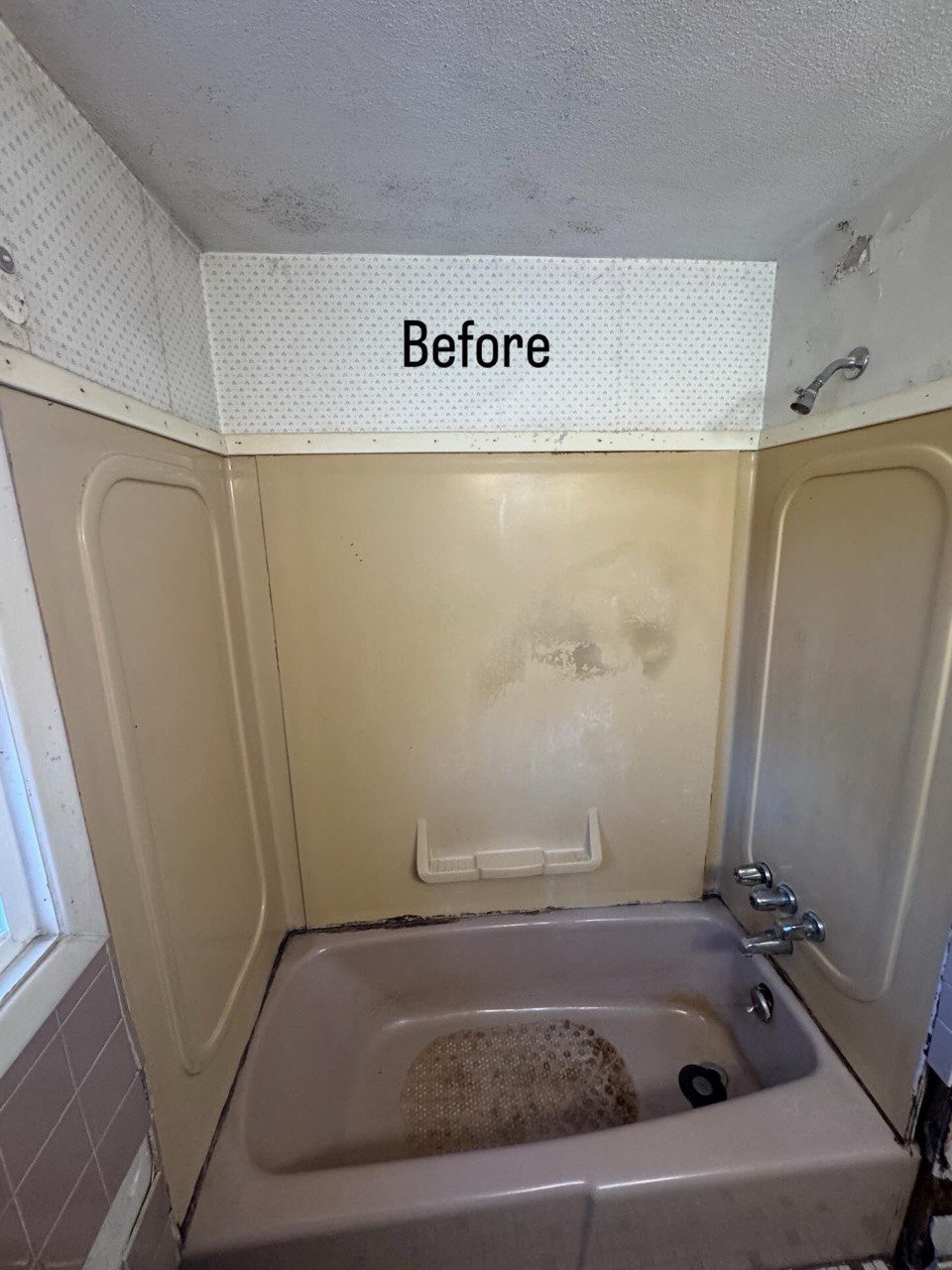 Bathroom before remodel