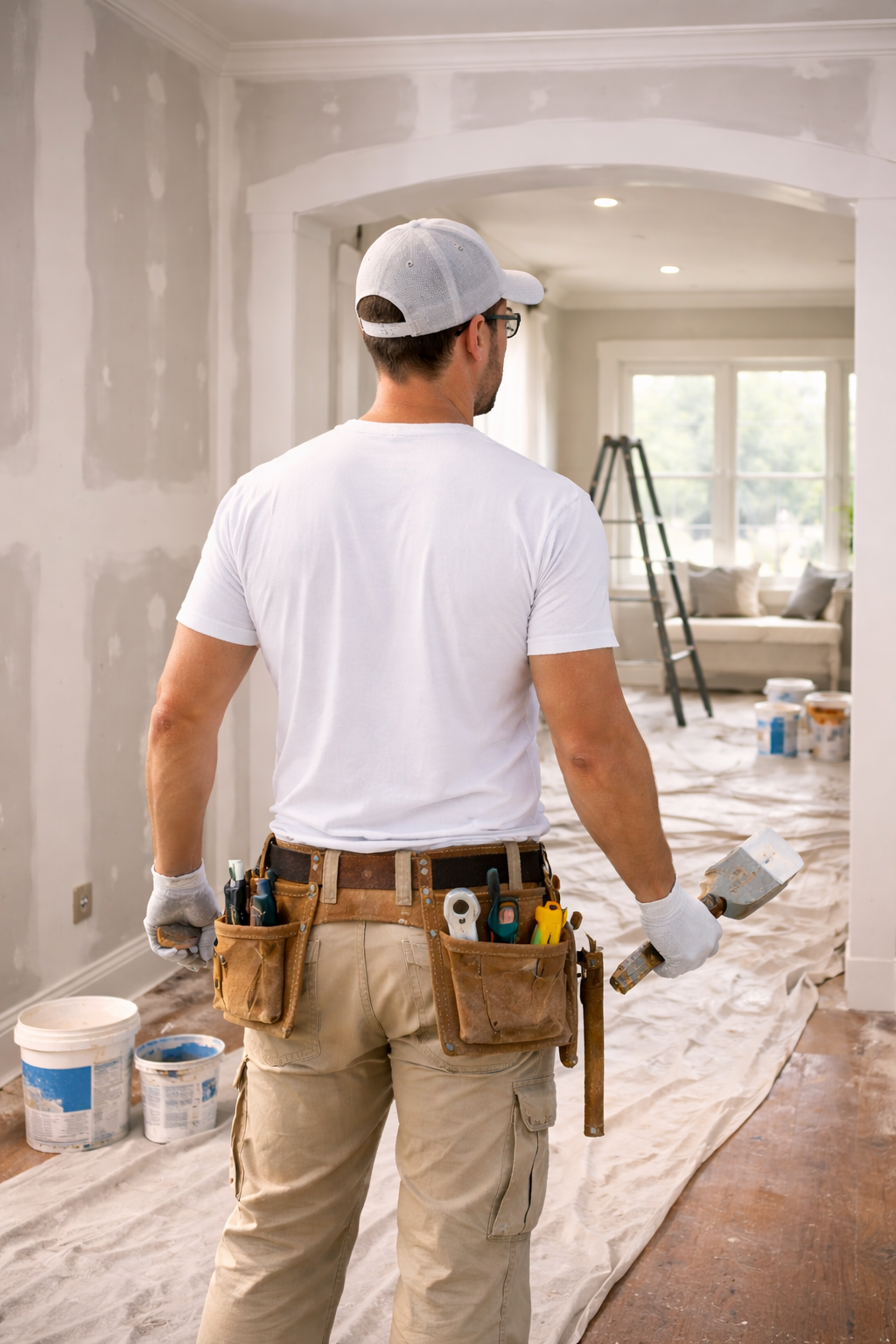 Sheetrock and paint project in Johnston, RI